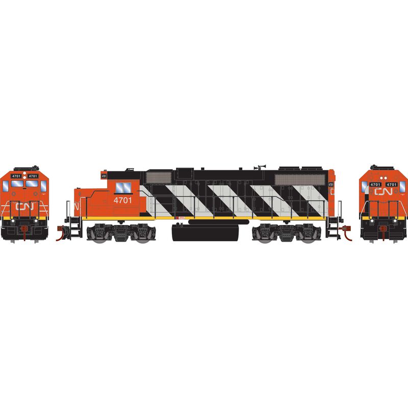 PREORDER Athearn ATH72204 HO GP38-2 Locomotive, Sound-Ready With Speaker, CN