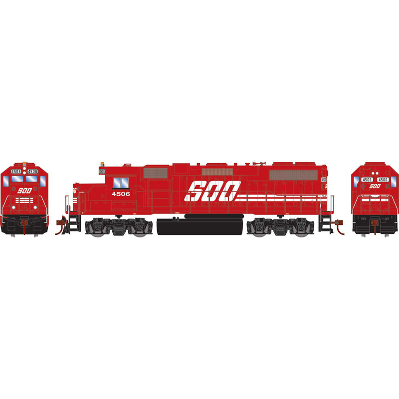 PREORDER Athearn ATH72206 HO GP38-2 Locomotive, Sound-Ready With Speaker, SOO