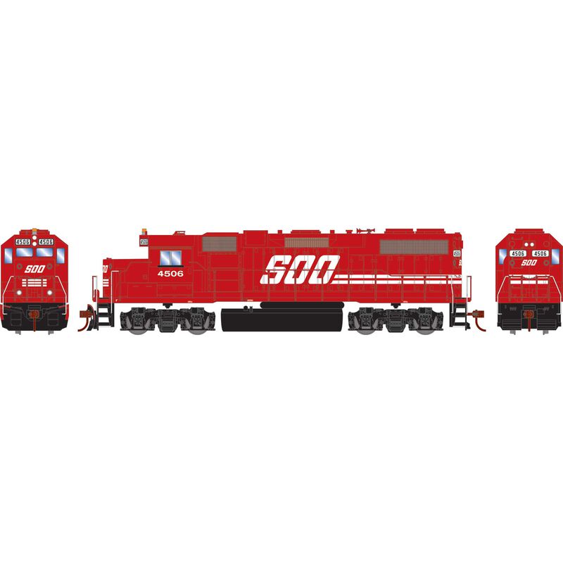 PREORDER Athearn ATH72206 HO GP38-2 Locomotive, Sound-Ready With Speaker, SOO