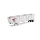 Athearn ATH72825 HO 53' Wabash Plate Trailer, Alpis