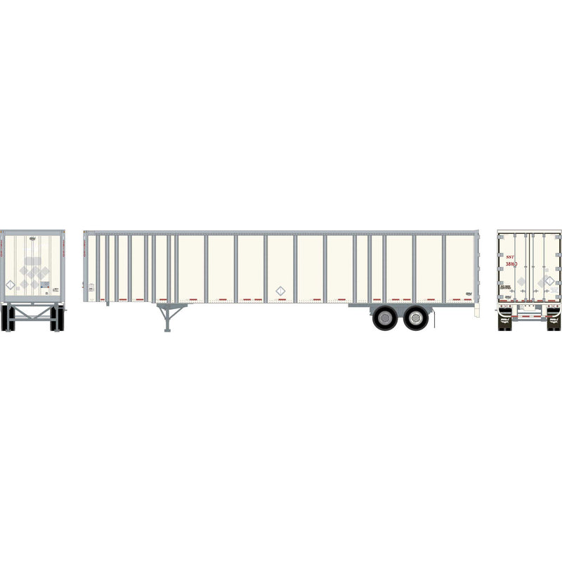 PREORDER Athearn ATH72828 HO 53' Wabash Plate Trailer, Own/Operator