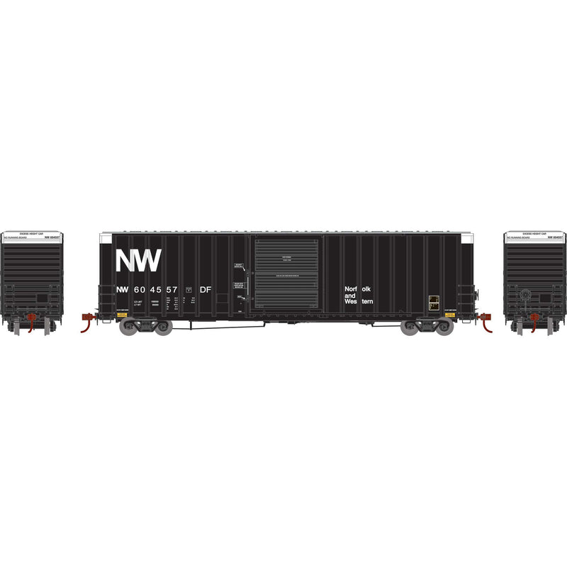 Athearn ATH72845 HO 60' ICC Hi-Cube Box, N&W