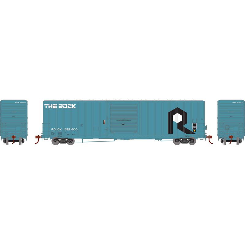 PREORDER Athearn ATH72846 HO 60' ICC Hi-Cube Box, ROCK