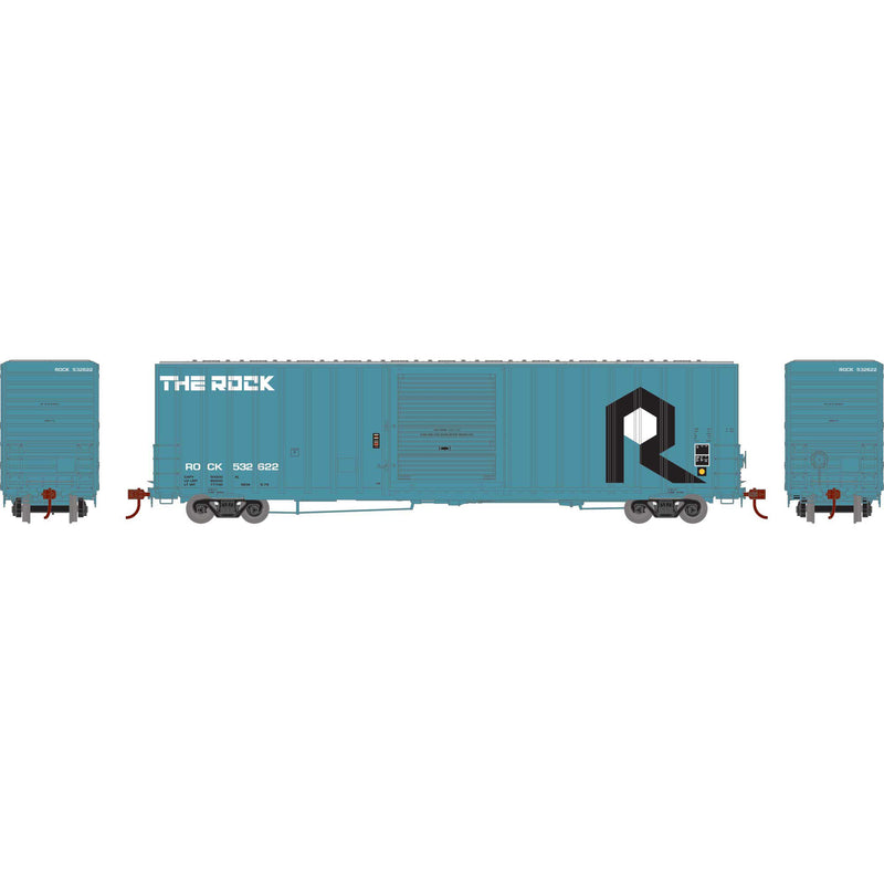 PREORDER Athearn ATH72848 HO 60' ICC Hi-Cube Box, ROCK