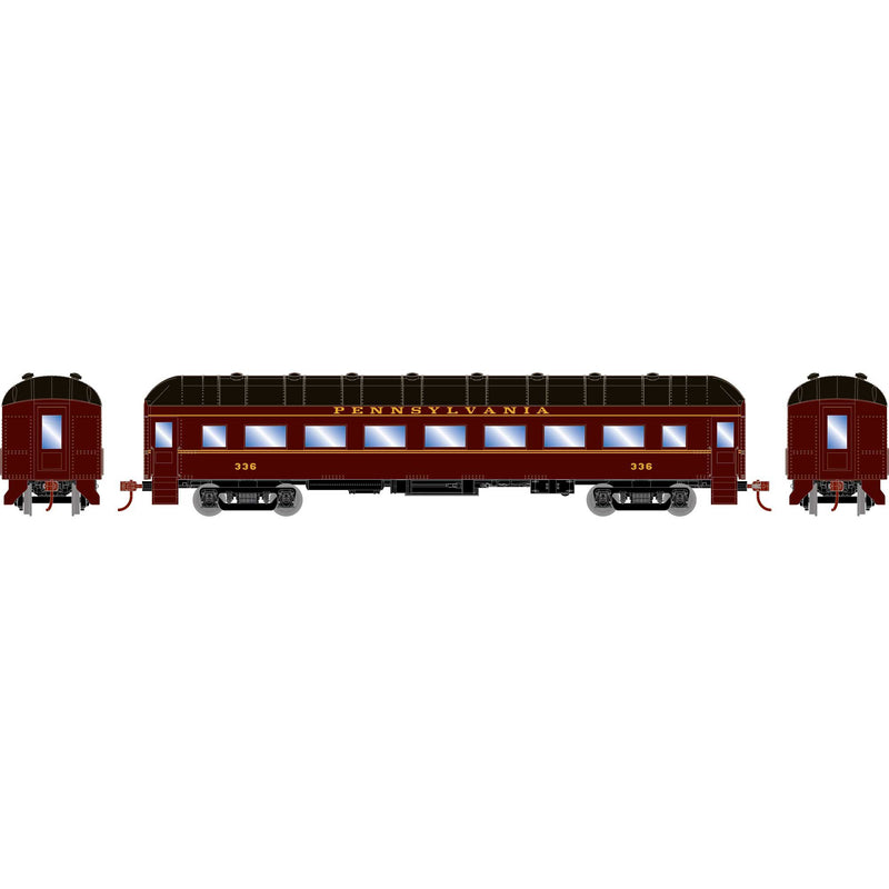 PREORDER Athearn ATH73030 HO RTR Arch Roof Coach, PRR