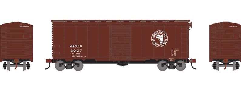 Athearn HO 75331 40' Youngstown Door Box Car, Alaska Railroad