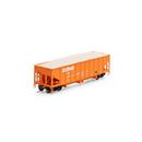 PREORDER Athearn HO ATH7639 40' Ribbed 3-Bay Ballast Hopper, NS