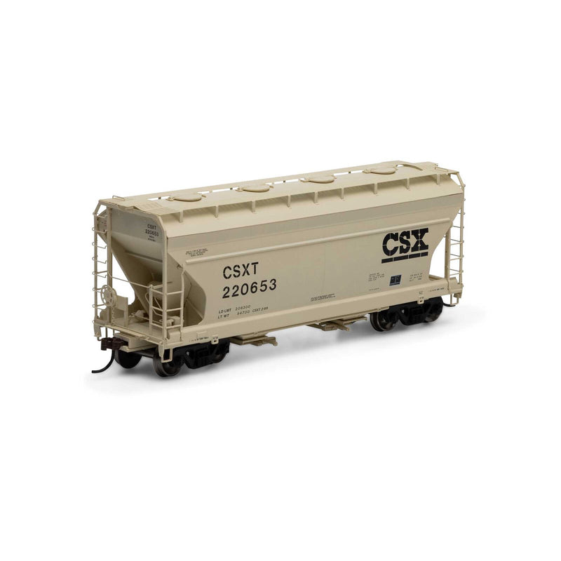 Athearn HO 81054 ACF 2970 Covered Hopper, CSX