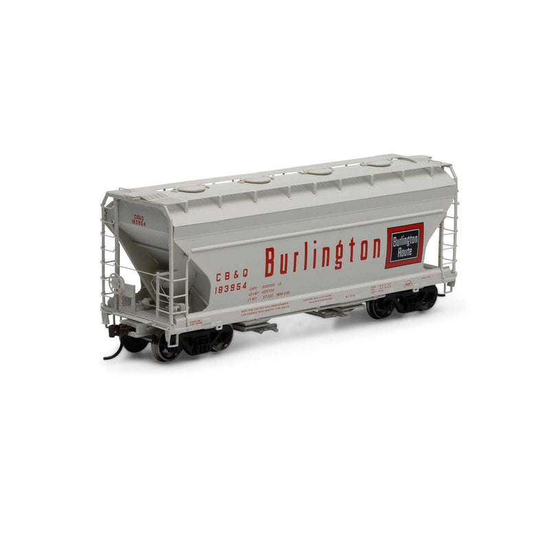 Athearn HO 81063 ACF 2970 Covered Hopper, Chicago Burlington & Quincy