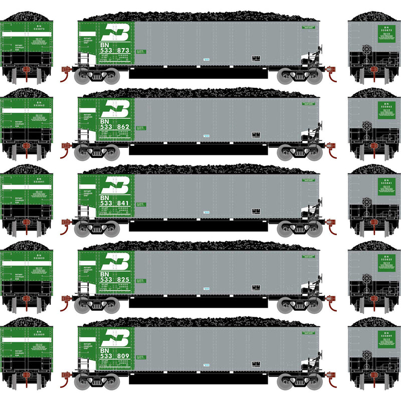 PREORDER Athearn ATH81594 HO Bethgon Coalporter w/Load, BN 533809/533825/533841/533862/533873