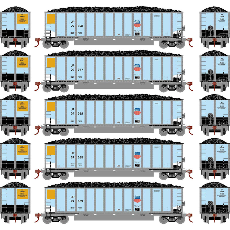 PREORDER Athearn ATH81606 HO Bethgon Coalporter w/Load, UP 29009/29038/29055/29077/29098