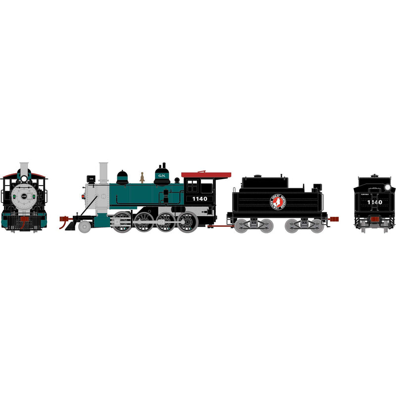 Athearn ATH84979 HO Old Time 2-8-0, GN