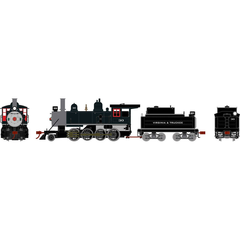 PREORDER Athearn ATH84986 HO Old Time 2-8-0, V&T