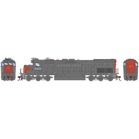 Athearn HO 86880 SD45T-2 Locomotive, Cotton Belt