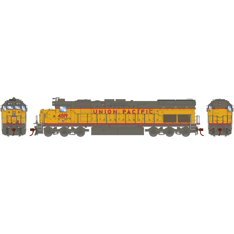 Athearn ATH86967 HO SD45T-2 Locomotive with DCC & Sound, Union Pacific