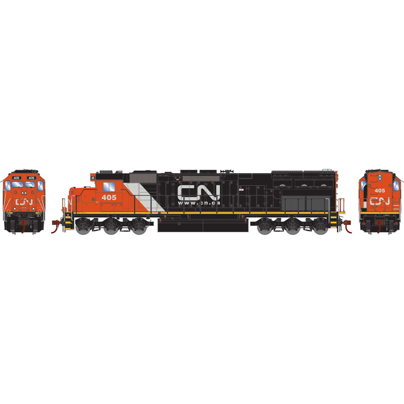 Athearn ATH86975 HO SD45T-2 Locomotive with DCC & Sound, Canadian National