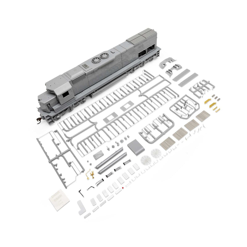 Athearn ATH86984 HO SD45T-2 Locomotive with DCC & Sound, Undecorated/SP