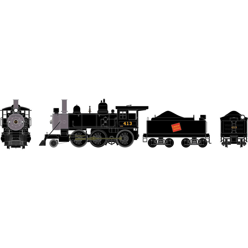 PREORDER Athearn ATH87220 HO RTR Old Time 2-6-0 Mogul, CN