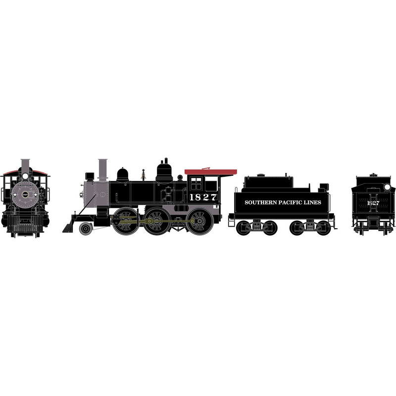 PREORDER Athearn ATH87319 HO RTR Old Time 2-6-0 Mogul w/DCC & Sound,SP