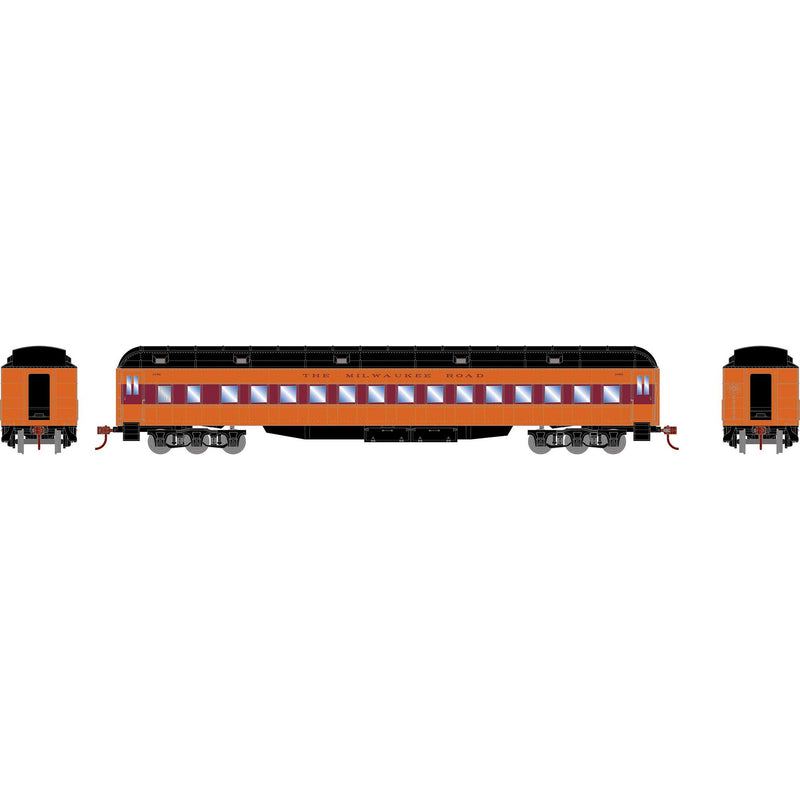 PREORDER Athearn ATH88221 HO Heavyweight Clerestory Coach, MILW