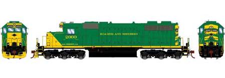 Athearn HO 88633 SD38, Reading Blue Mountain and Northern