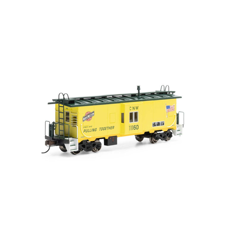 Athearn HO 90324 Bay Window Caboose, Chicago and North Western