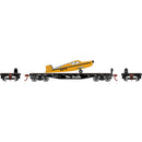 PREORDER Athearn ATH96449 HO 40' Flat Car w/Plane, D&RGW