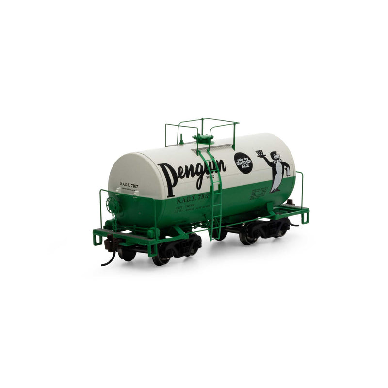 Athearn ATH97175 HO 30' NACC 8K-Gal Tank,NADX/Penguin Gngr Ale