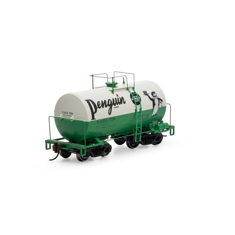 Athearn ATH97176 HO 30' NACC 8K-Gal Tank,NADX/Penguin Gngr Ale