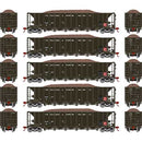 Athearn ATH98498 HO RTR 5-Bay Rapid Discharge Hopper, HLMX