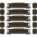 PREORDER Athearn ATH98500 HO RTR 5-Bay Rapid Discharge Hopper, CBNS (5)