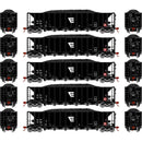 Athearn ATH98646 HO RTR 5-Bay Rapid Discharge Hopper, ELFX