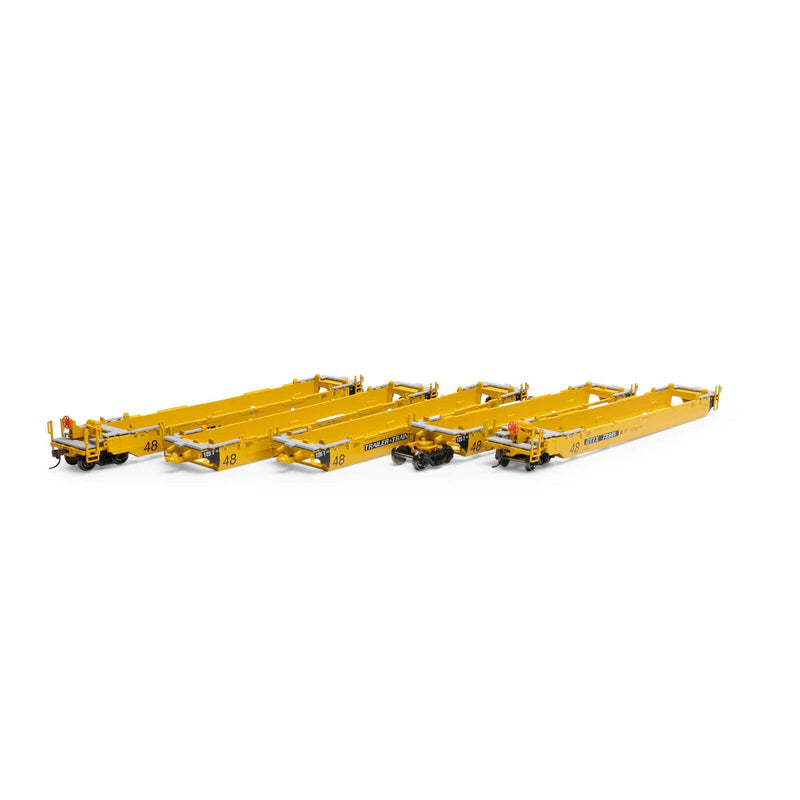 Athearn HO 98944 Maxi-III Well Cars, Trailer Train (DTTX)