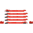 PREORDER Athearn Genesis HO ATHG-1014 Gunderson Maxi-Stack II Well Cars, SP