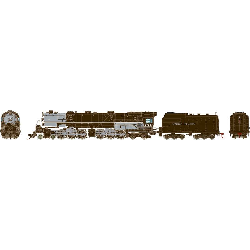 PREORDER Athearn Genesis ATHG-1022 HO Early Challenger 4-6-6-4 w/DCC & Sound,, UP