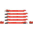 PREORDER Athearn Genesis HO ATHG-1032 Gunderson Maxi-Stack II Well Cars, SP