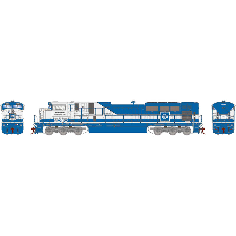 PREORDER Athearn Genesis ATHG-1040 HO GEN SD90MAC-H Ph2, EMDX Legendary Liveries