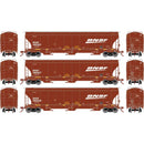 Athearn Genesis ATHG-1058 HO GEN Trinity 5161 Covered Hopper, BNSF