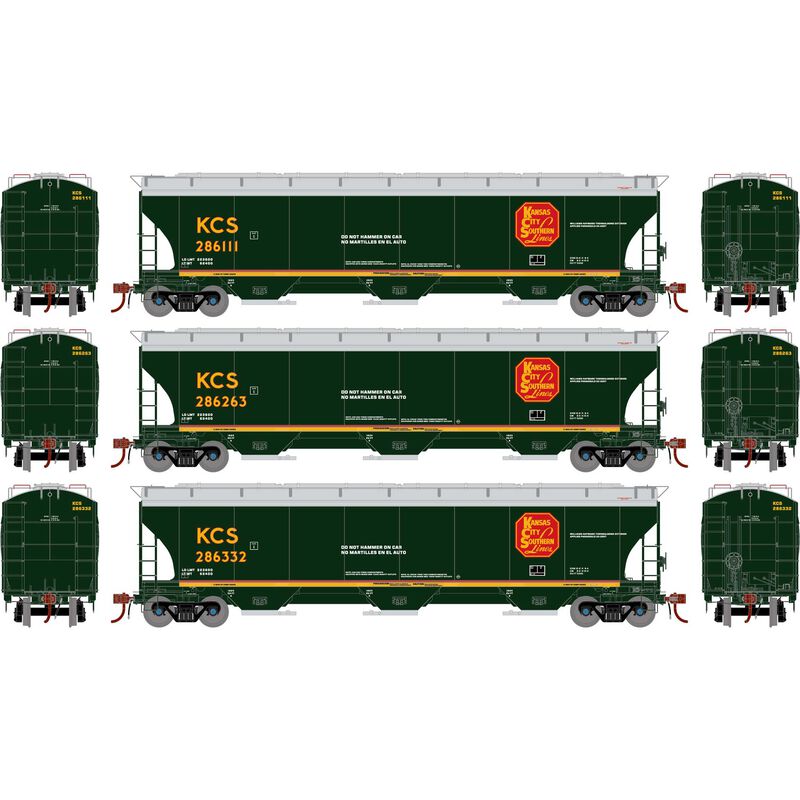 PREORDER Athearn Genesis ATHG-1067 HO GEN Trinity 5161 Covered Hopper, KCS