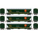 Athearn Genesis ATHG-1067 HO GEN Trinity 5161 Covered Hopper, KCS