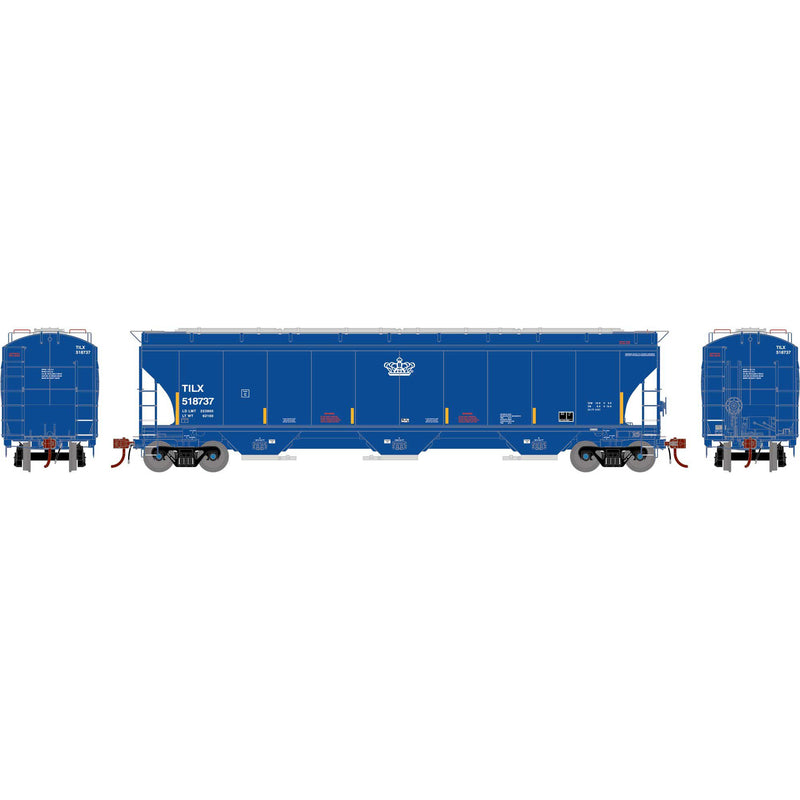 PREORDER Athearn Genesis ATHG-1084 HO GEN Trinity 5161 Covered Hopper, TILX