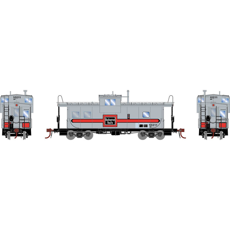 Athearn Genesis ATHG-1091 HO GEN ICC Caboose With Lights, BN