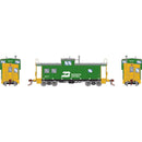Athearn Genesis ATHG-1092 HO GEN ICC Caboose With Lights, BN