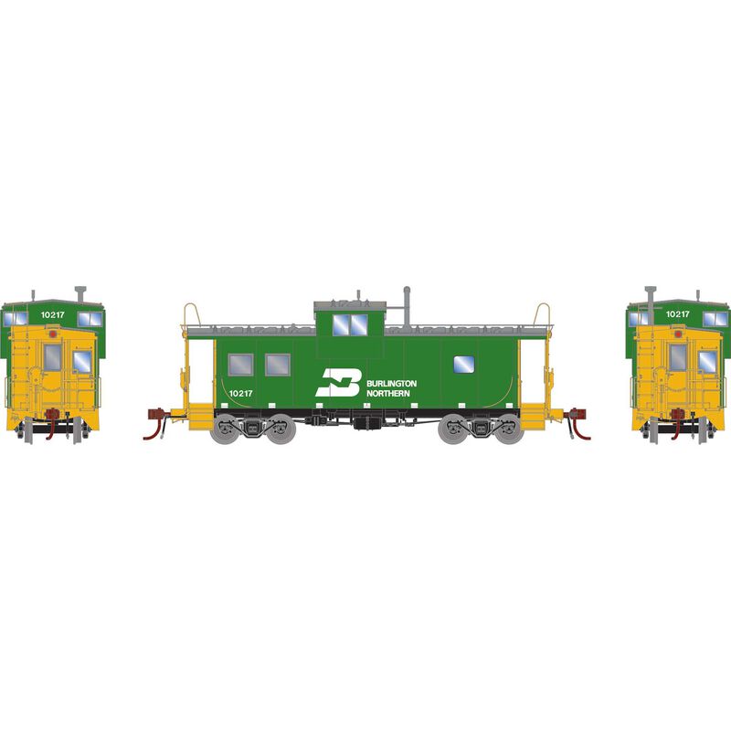 PREORDER Athearn Genesis ATHG-1092 HO GEN ICC Caboose With Lights, BN