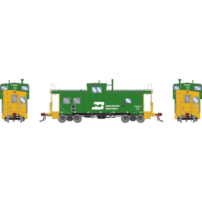 PREORDER Athearn Genesis ATHG-1103 HO GEN ICC Caboose With Lights & Sound, FWD