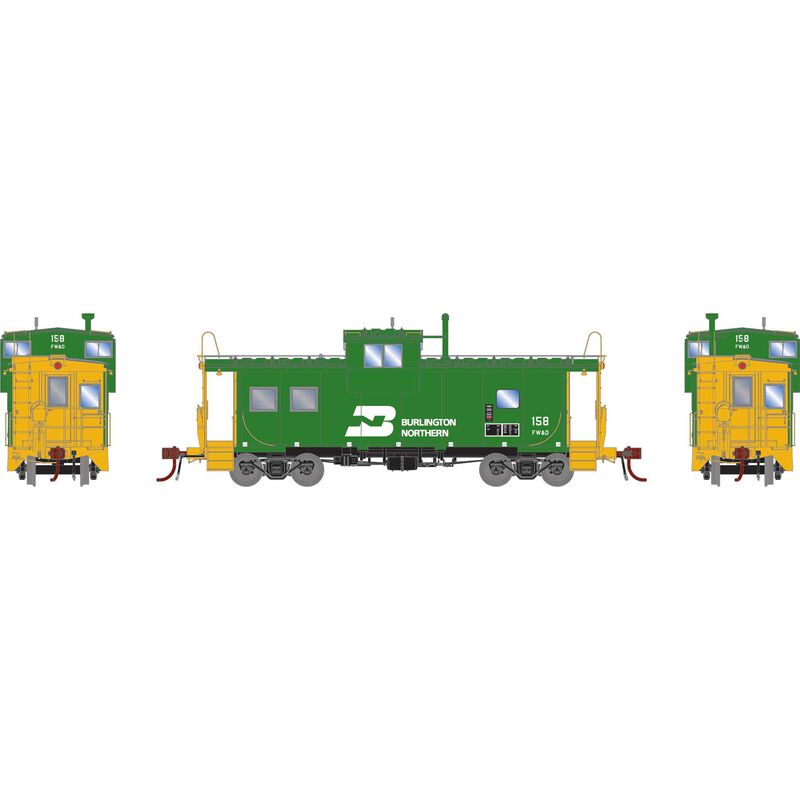 PREORDER Athearn Genesis ATHG-1104 HO GEN ICC Caboose With Lights & Sound, FWD