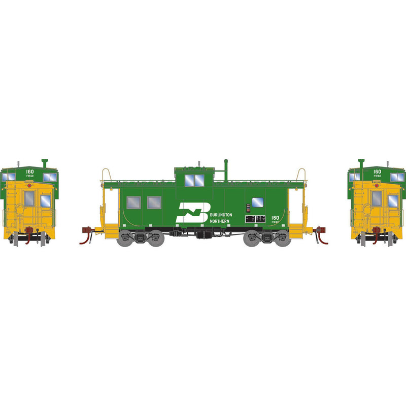 PREORDER Athearn Genesis ATHG-1095 HO GEN ICC Caboose With Lights, FWD