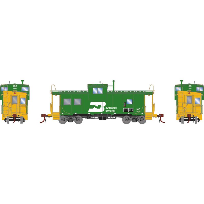PREORDER Athearn Genesis ATHG-1105 HO GEN ICC Caboose With Lights & Sound, FWD