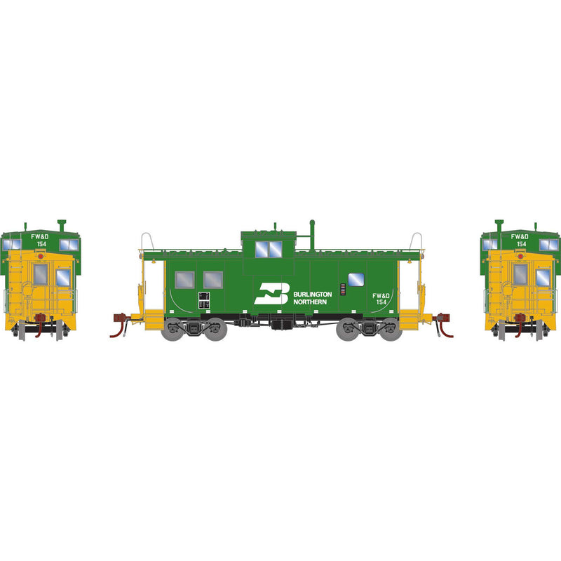 PREORDER Athearn Genesis ATHG-1103 HO GEN ICC Caboose With Lights & Sound, FWD