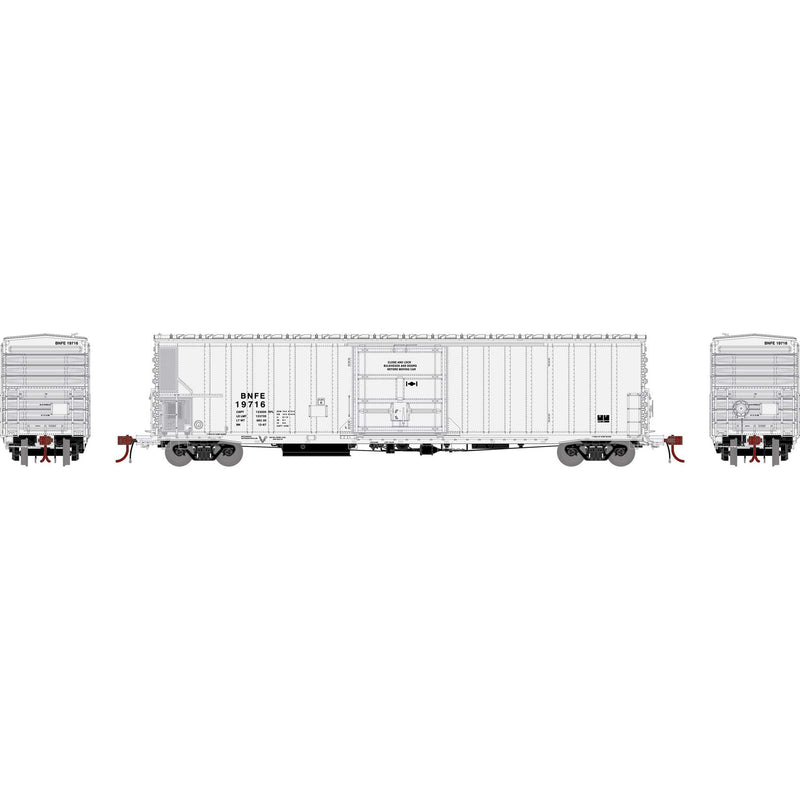 PREORDER Athearn Genesis ATHG-1109 HO GEN 57' FGE Mechanical Reefer, BNFE 'White'